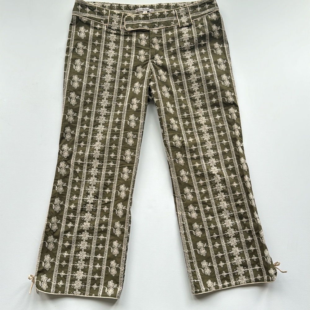Fantastic Nanette Lepore gorgeous  w12 embroidered pants